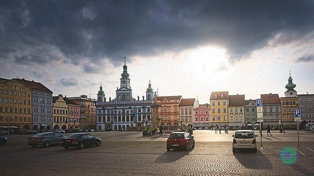 Town hall in the Town Square, České Budějovice